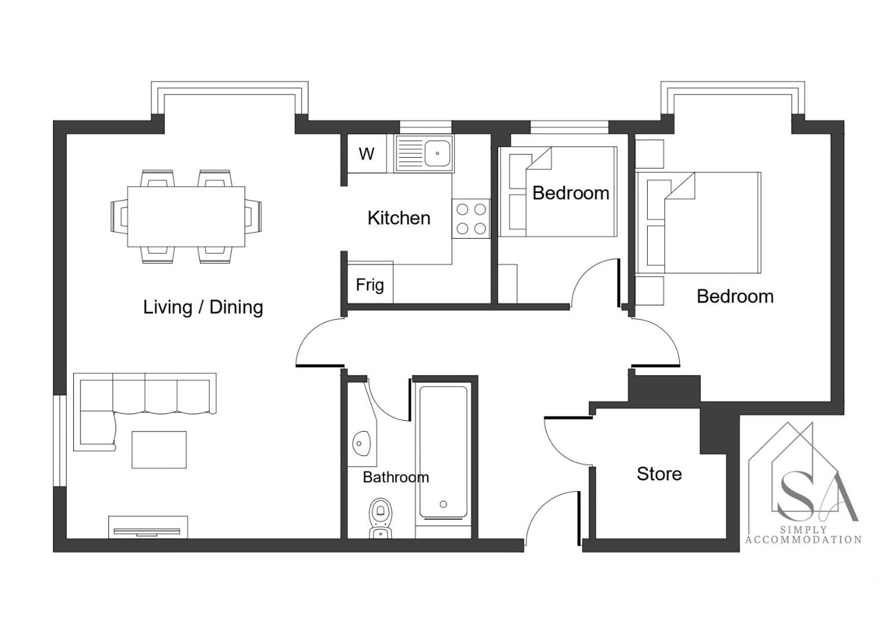 Stylish 2Br Flat - 2 Free Parking Spaces - Near Lgw Airport Κρόουλι Εξωτερικό φωτογραφία